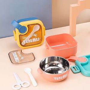 AMEERAOFFICIALSTORE KOTAK MAKAN LUNCHBOX FOR KIDS 750ML 6773-6126 BPA FREE