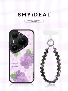 Smyideal | Magnetic Phone Case Unique Design Purple Grape