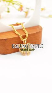 Kalung Dewasa Lapis Emas & Desain Elegan