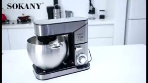 Sokany 10L Stand Planetary Mixer Cake Dough Stainless Steel 6 Speed