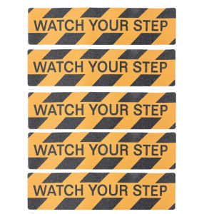 5Pcs Glow In The Dark Anti Slip Stair Treads Matt Finish Safety Grip Tape for Steps Ramps Indoor Outdoor Non Skid Strips