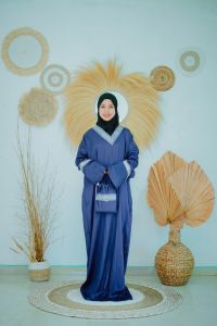 mukena abaya  sholat ldii 354 mukena travelling parasut