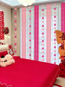 XIKUNLE | Wedding Decor Curtain with Butterfly Joy Design
