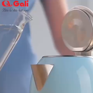 Ấm Đun Nước Siêu Tốc Cao Cấp Gali Thân Hai Lớp Inox 304 Và Nhựa Nguyên Sinh Hàng Nhập Khẩu Chất Lượng Tốt Dung Tích 1.8 Lít An Toàn Cho Sức Khỏe Người Sử Dụng 0017C