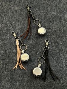 round Wine Pot Keychain Waist Hanging Decoration Woven Rope Cleanfit Bag Pendant Quality Matching Keychain Ins Style Accessories