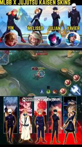 Jaket Sweater Hoodie Anak Mobile Legends x Jujutsu Kaisen Terbaru