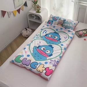 Túi ngủ cho bé nhung nỉ dày dặn êm ấm áp có khóa kéo KT 75x150cm họa tiết 3D Disney sinh động
