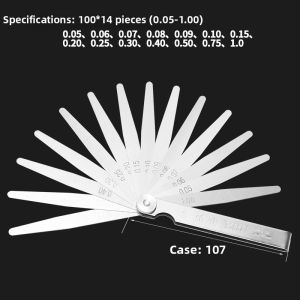 BAIRUITE | High Precision Stainless Steel Feeler Gauge 0.02-1.00mm