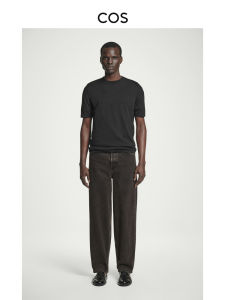 COS Mens Mid-Waist Straight Leg Casual Style Jeans New Arrival Fashion Urban Cotton 100% Spring Season European Simple Washed