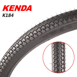 Kenda Big Old Style Mens Womens Bicycle Tire 22 24 27 26 Inches X1-3/8 K184 Inner And Outer Tires for Cycling Equipment Accessories