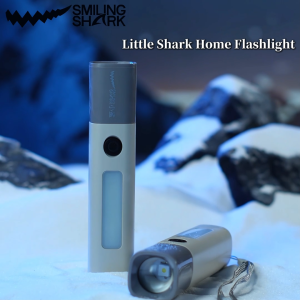 SMILING SHARK SD1039 LED Mini Flashlight Super Bright M60 4Mode With COB Side Light Type-c Rechargeable Small Torch Light Waterproof Outdoor Camping Lighting