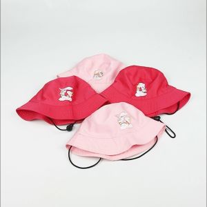Topi Bucket Tali Anak Alphabet Unicorn Lucu