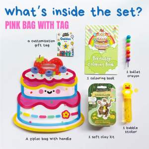 Kids Birthday Goodie Bag Children’s Day Gift Party Favour soft clay Preschool preschool Return Gifts coloring book