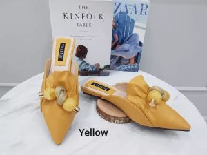 Sandal flat wanita VALERIE import / sendal mules cewek