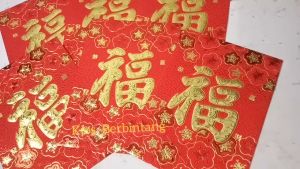 Angpau Merah Angpau T3252 04 Isi 1 Pack 6 Pcs