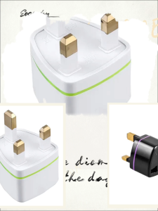 UK/SG 3 Pin Plug Adapter Converter | Universal Travel Plug to Singapore Socket | Power Plug Adapter