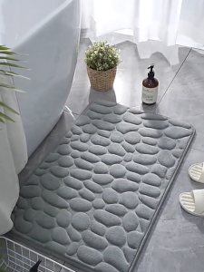 Bathroom Floor Mat anti slip absorbent quicky dry shower mat doormats rags sale elegant Set front door waterproof kitchen table rug carpet floor pad entrance bedroom home indoor toilet washroom HighQuality massage decoration soft matting rubber cushion