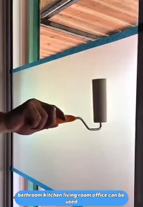 Duralite Glass frosted paint 500g/1000g Cover people but not light Privacy Window Paint - Easy care Wipe clean Frosted Glass Coating glass paint