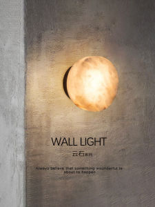 Outdoor Waterproof Limestone Wall Lantern Villa Courtyard Light TerracePass Corridor Ambiance Light Exterior Wall Decoration