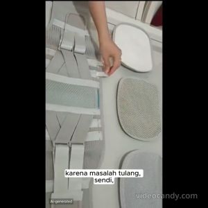 Deker Pinggang Lumbar Support Waist Brace Korset Syaraf Kejepit Sakit Pinggang Lower Back Support Brace Disc Herniation Pain Relief