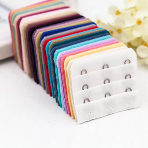 10Pcs Stainless Steel Bra Extension Clasp/Three-Row Three-Hook Bra/Adjustable Penyambung Bra hook Extension