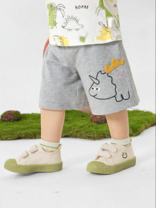 CUTEPANDAS | Quần Đùi Bông Dinosaur Hình Thú Cho Bé Trai Mùa Hè