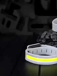 Adjustable Light Up Running Bracelet With Buckle For Night Sports And Outdoor Activities