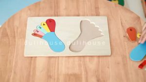 Đồ chơi tranh lắp ghép đôi bàn chân học số đồ chơi ghép số tập đếm đến 10 cho bé