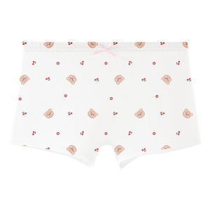 MiiOW | Girls Cotton Underwear A-Class Children Flat Angle Pants Medium Large Toddler Girls Baby Girls No Butt Pinching Shorts