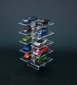 Rak Display Hotwheels Model Baut Tingkat Rangkai Sendiri Skala 1:64 Diecast