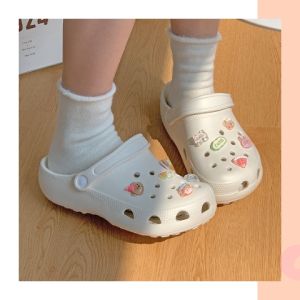 LHSunday คุ้มสุด รองเท้าเเฟชั่นผู้หญิง เบาใส่สบาย ตัวติดลวดลายน้องหมีน้องกระต่ายสุด So cute ไม่มีถือว่าพลาดมากน้า สินค้าคุณภาพเเบบนี้รีบไปตํากันเลยทุกคน