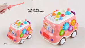 SG Seller - Certified | Safe 6 in 1 Activity Montessori Baby Toys Early Years Learning Educational Musical Toys for baby