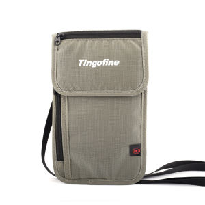 Travel High-End Waterproof Passport Holder Neck Strap Multi-Function Document Bag RFID Protected Passport Case for International Trips