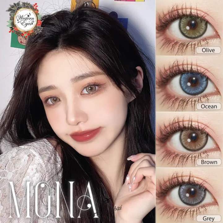 {NEW} MONA DUBAI 15MM Contact Lens/Korea Colour Lens (0/POWER100800
