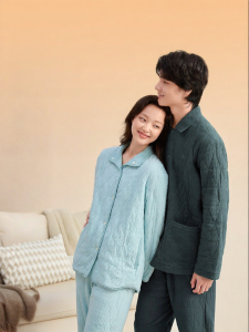 Purcotton | Thickened Flannel Sleepwear Set