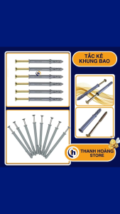 [Bịch 200 con] Tắc kê khung bao - Tắc kê khung cửa nhôm