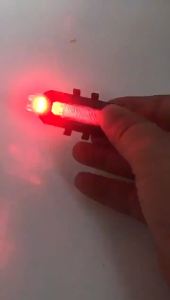 ALX Malaysia MAXGEAR Waterproof Bicycle USB Rechargeable Rear LED Safety Light Rear Lights Tail Light Lampu Belakang Basikal 4 Light Mode