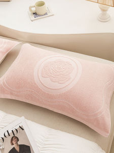 Anlanyan Old Style Pure Cotton Fluffy Towel Soft Cover Home Use 52X75cm Single Person Pillowcase Pair of Towels