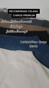 Celana Panjang Pria Distro - Chinos Slimfit Cowok Skinny Polos High Quality Size 27 Sampai 38