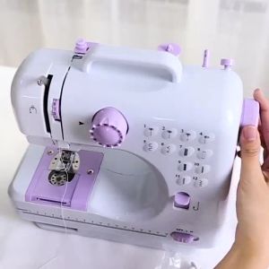 Home2U🏡 MY Plug New Mesin Jahit Sewing machine 505A 2023 Pro Upgraded Mesin Jahit Mini Sewing Machine Sewing Kit Household Mesin Jahit small sewing