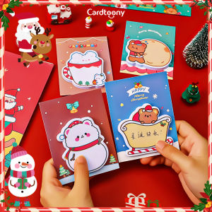 Sticky Notes Natal / Memo Stick / Note Kertas Tempel Christmas Xmas Santa Klaus Bear Snowman Cute Lucu Imut