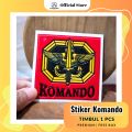 Stiker Kopassus Komando Timbul Waterproof Asli Motor 1PCS AlFatih Army. 