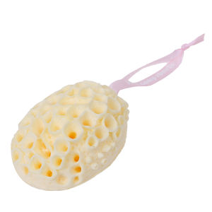 1pcs Natural Seaweed Bath Sponge with Honeycomb Texture Gentle Exfoliating Body Scrub for All Skin Types No Electricity Needed