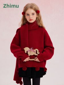 iplant | Girls Autumn Winter Sweater Turtleneck