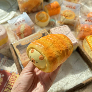 hot toys | Capybara Bakery Slow Rising Squishy Capybara Toy Bread Pastry Cake Squeeze Stress Relief Soft Rebound Hand Relaxing Gift