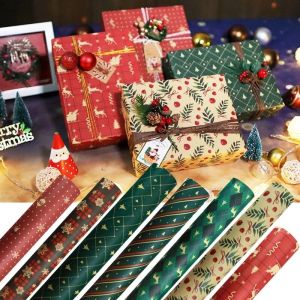 {\n    \"article\": \" Polocat 50*70cm Christmas Kraft Paper DIY Gift Wrapping Paper Birthday Gift Christmas Gift DIY Bag Kraft Paper New Year Gift Decor