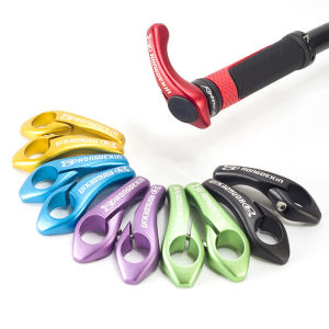 Bicycle Rest Vice  Aluminum Alloy Forging Vice Mountain Bike Grip Armrest Handle Sleeve Handle Accessories