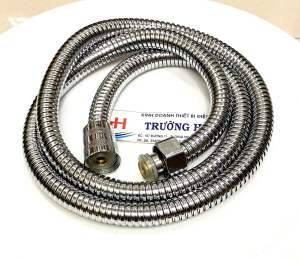 Bộ vòi xịt nước vệ sinh dây inox và tay xịt nhựa xi bóng kháng khuẩn - Bảo hành 6 tháng