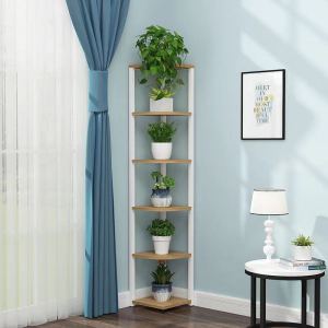 Corner Plant Shelf Storage Rack