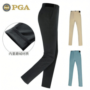 PGA | Thermal Thin Fleece Golf Pants Long Trousers